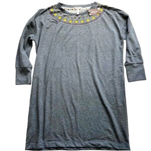 MATILDA JANE NWT DAISY MAMA SWEATSHIRT DRESS WITH POCKETS SIZE XXL COMFY